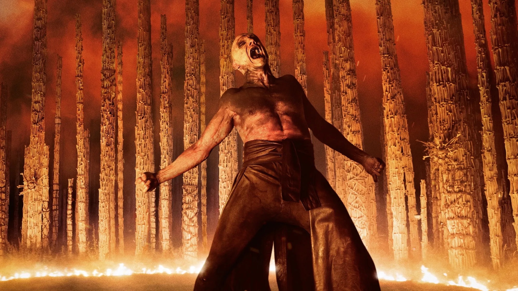 A still from 28 Years Later: The Bone Temple