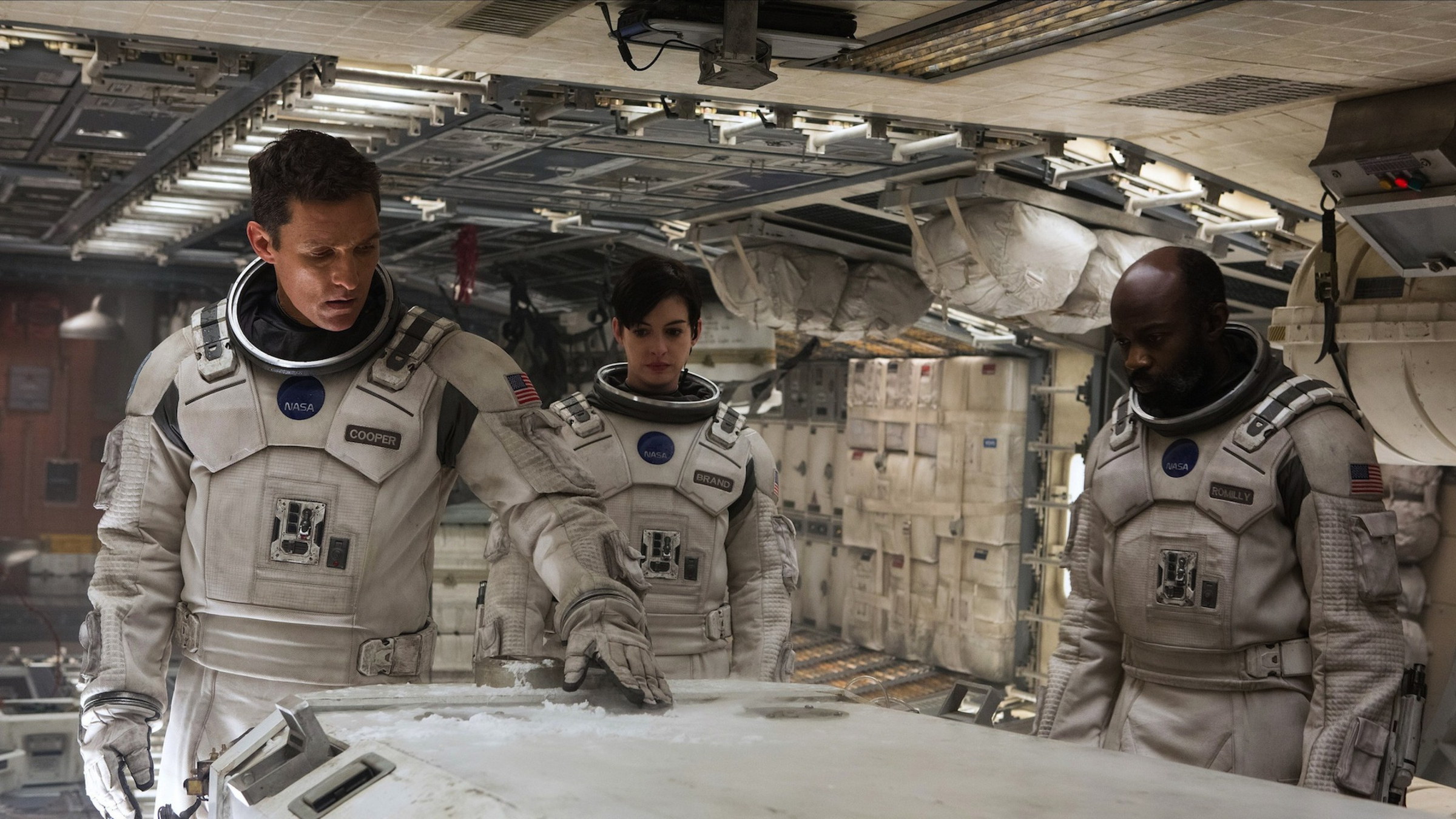 A still from Interstellar