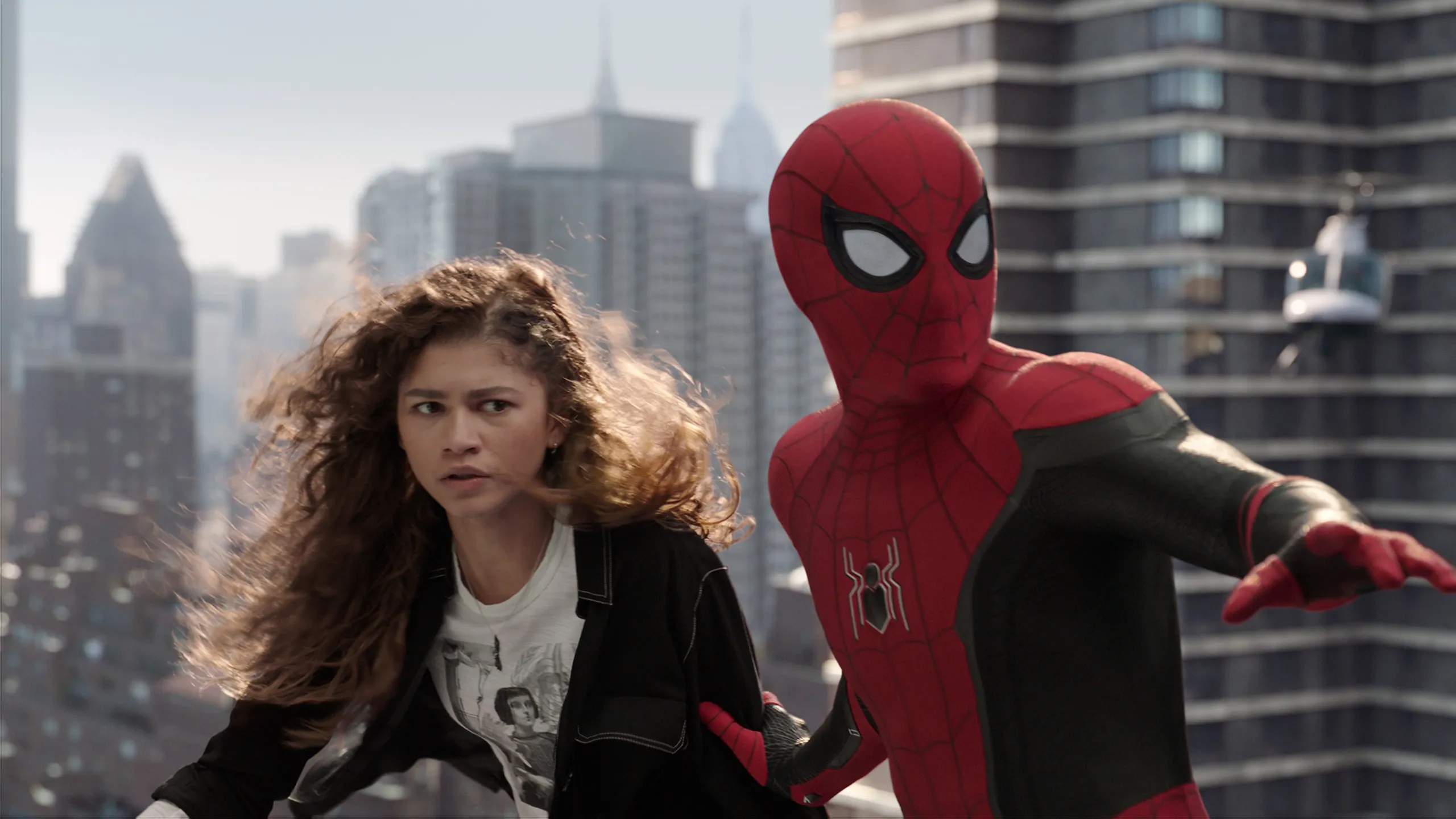 A still from Spider-Man: Brand New Day