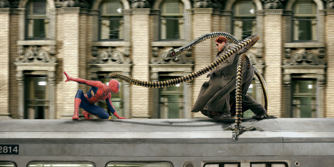 A still from Spider-Man 2