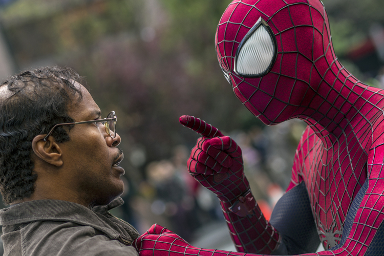 A still from The Amazing Spider-Man 2