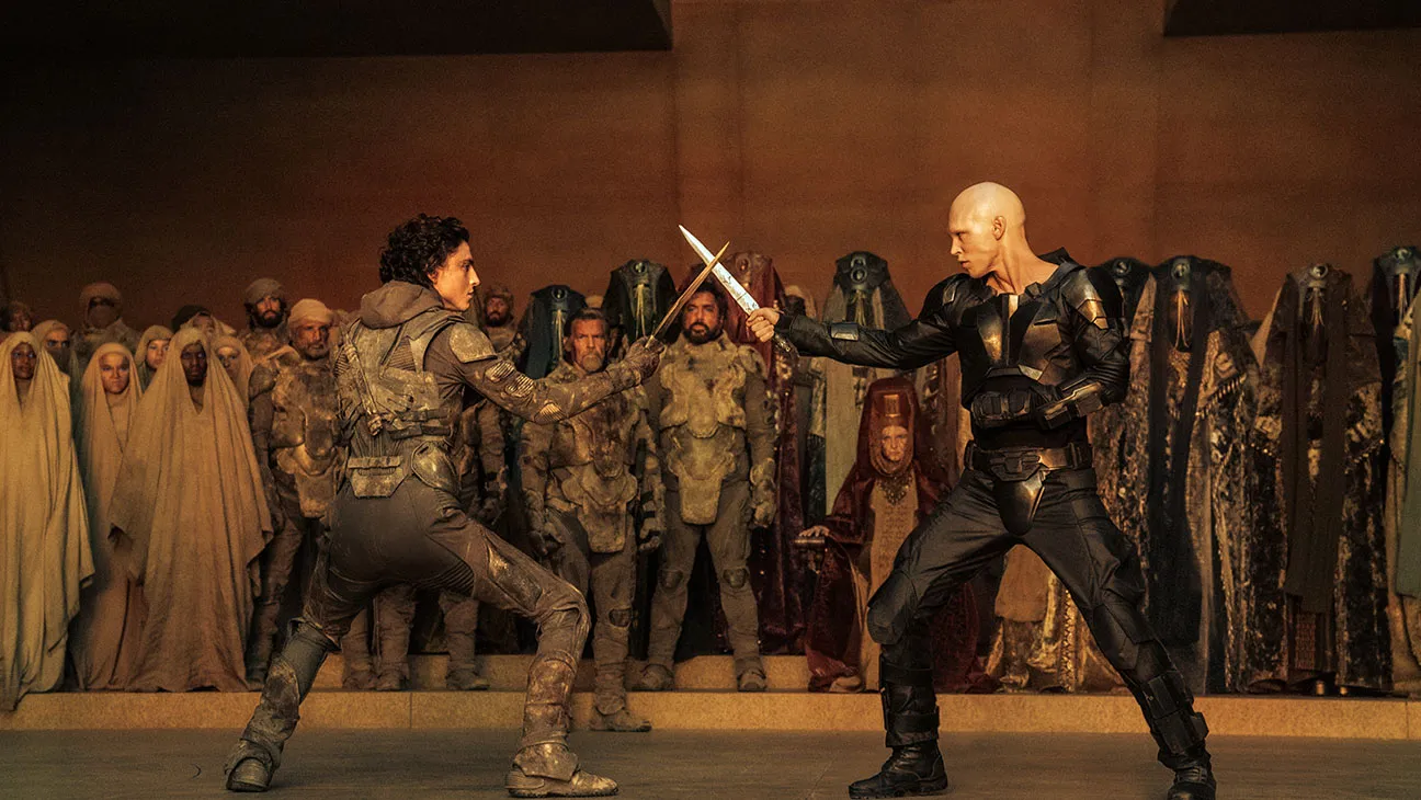 A still from Dune: Part Two