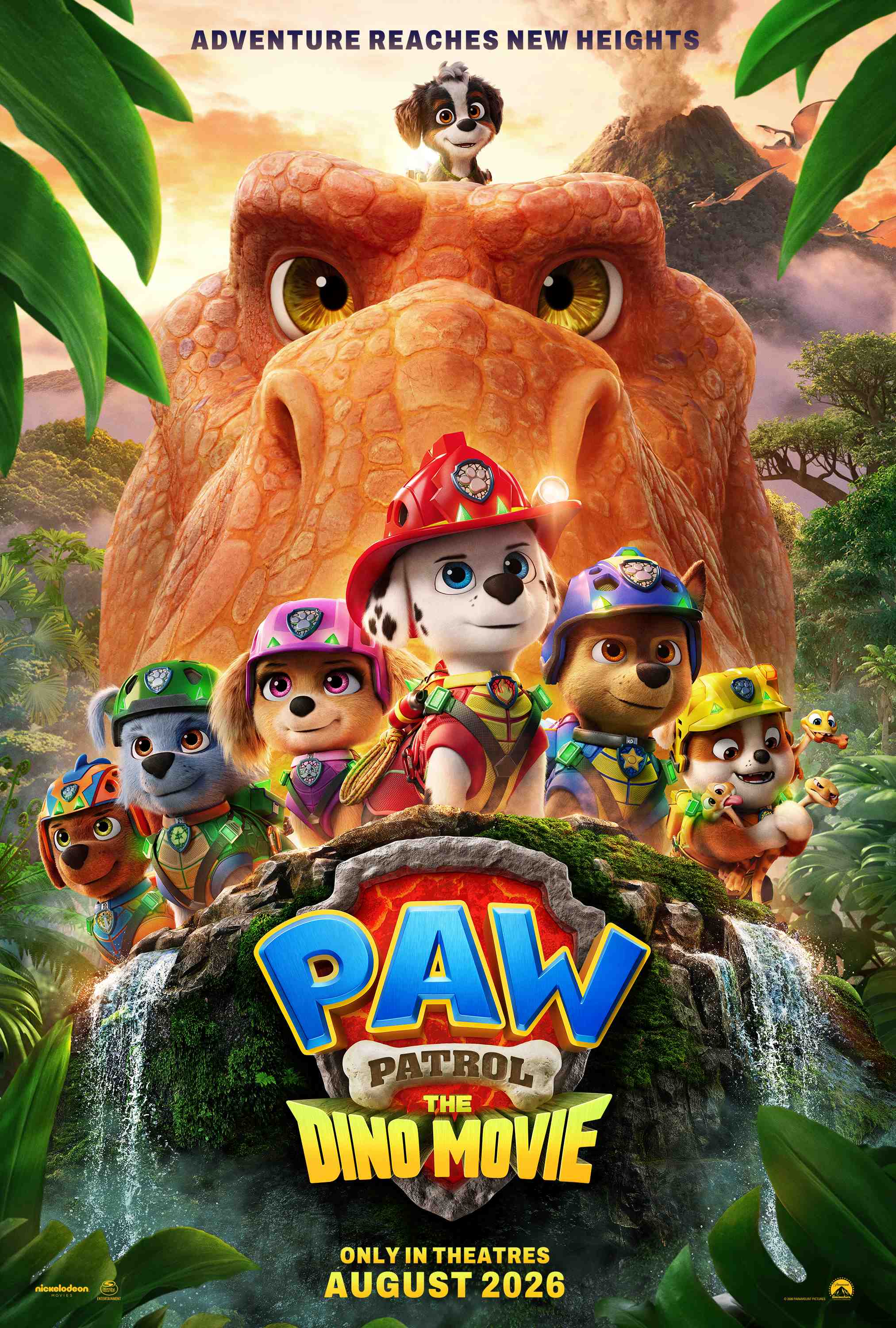 PAW Patrol The Dino Movie poster
