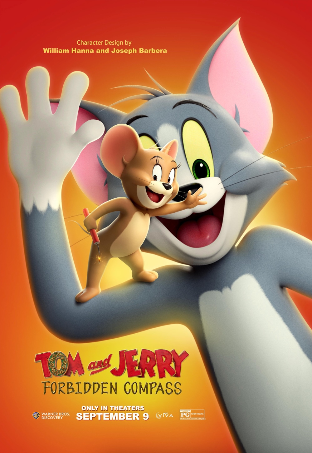 Tom and Jerry Forbidden Compass poster